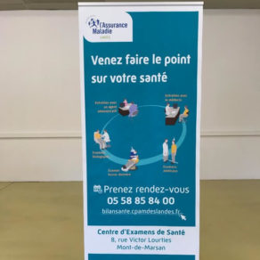 Impression de roll-up